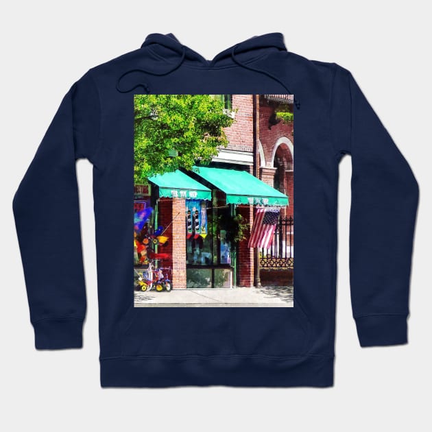 Bristol RI - Toy Shop Hoodie by SusanSavad